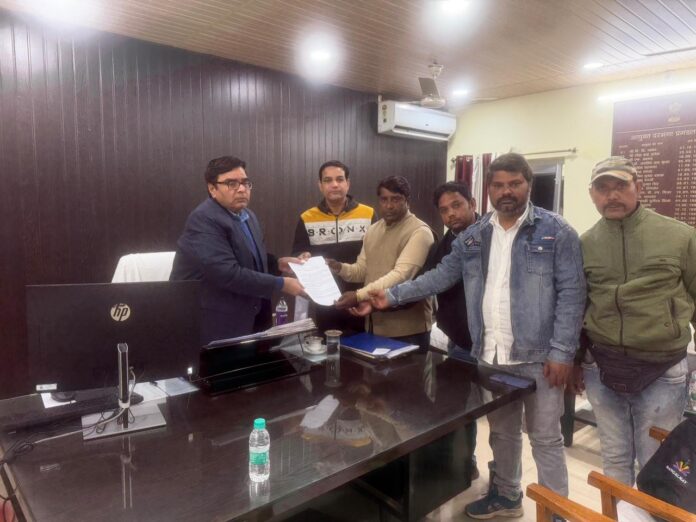 Darbhanga journalists protest