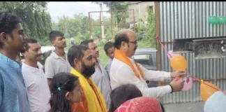 विश्वकर्मा पूजा दरभंगा: डरहार में आरपी वॉशिंग सेंटर का उद्घाटन मुरारी मोहन झा ने आरपी वॉशिंग सेंटर का उद्घाटन किया